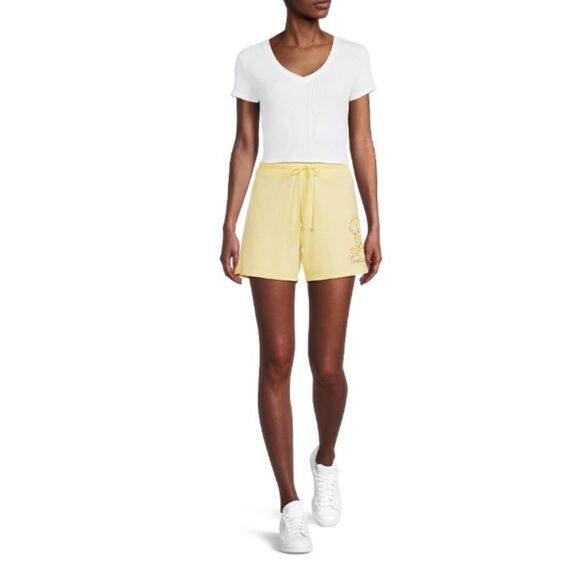 Tweety Juniors' Pull-On Graphic Shorts - Picture 3 of 8